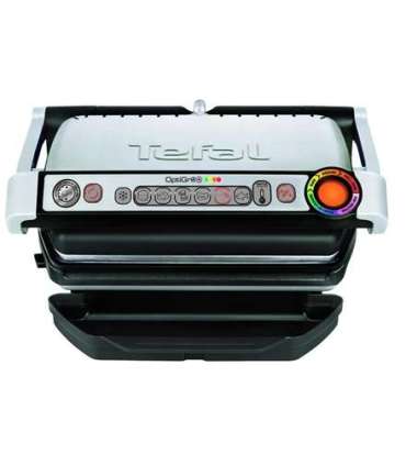 TEFAL OptiGrill+ + Waffle plate set GC716D12 Electric Grill 2000 W Silver