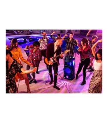 Sony High Power Audio System MHC-V73D USB port Wi-Fi Bluetooth FM radio Near Field Communication (NFC) |