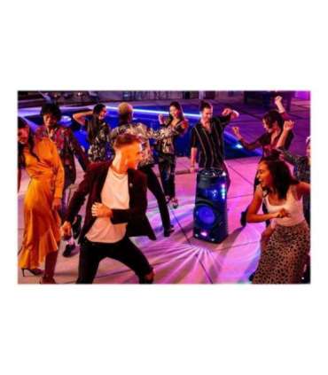 Sony High Power Audio System MHC-V73D USB port Wi-Fi Bluetooth FM radio Near Field Communication (NFC) |