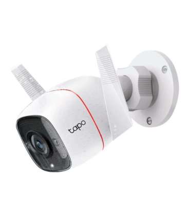 TP-LINK Outdoor Security Wi-Fi Camera C310 24 month(s) Bullet 3 MP 3.89 mm IP66 H.264 MicroSD
