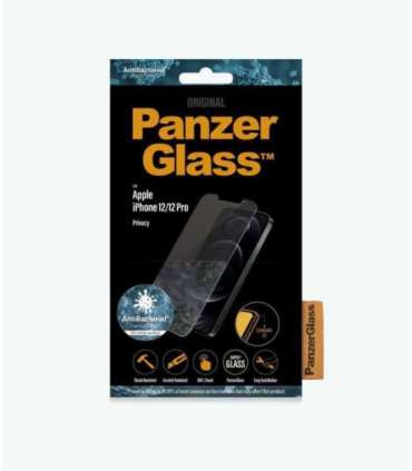 PanzerGlass Apple For iPhone 12/12 Pro Tempered Glass Transparent Privacy glass