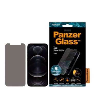 PanzerGlass Apple For iPhone 12/12 Pro Tempered Glass Transparent Privacy glass