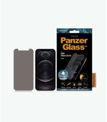 PanzerGlass Apple For iPhone 12/12 Pro Tempered Glass Transparent Privacy glass