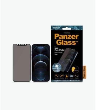 PanzerGlass Apple iPhone 12 Pro Max Glass Black Privacy glass
