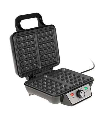 Camry Waffle Maker CR 3046 1600 W Number of pastry 2 Belgium Black/Stainless Steel