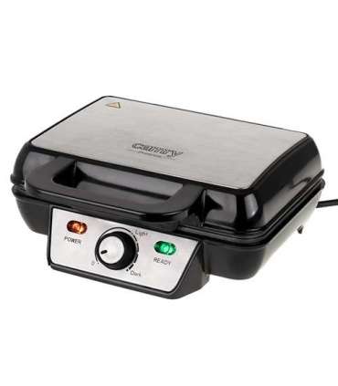 Camry Waffle Maker CR 3046 1600 W Number of pastry 2 Belgium Black/Stainless Steel