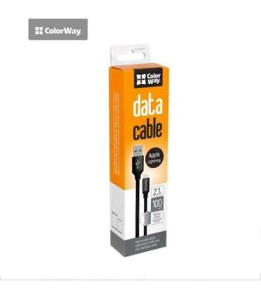 ColorWay Data Cable Apple Lightning Charging cable 2.1 A