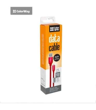 ColorWay Data Cable Apple Lightning Charging cable 2.1 A