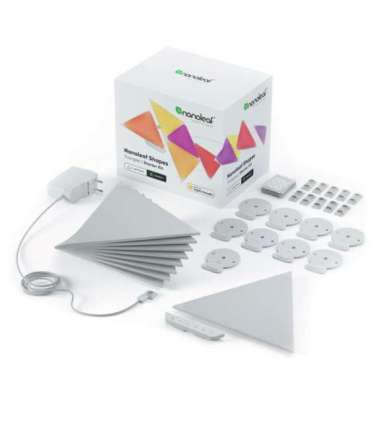 Nanoleaf|Shapes Triangles Starter Kit (9 panels)|1 W|16M+ colours