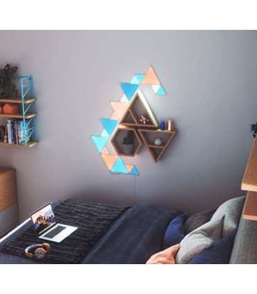 Nanoleaf|Shapes Triangles Starter Kit (9 panels)|1 W|16M+ colours