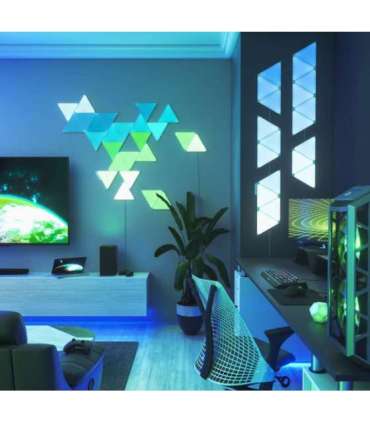 Nanoleaf|Shapes Triangles Starter Kit (9 panels)|1 W|16M+ colours