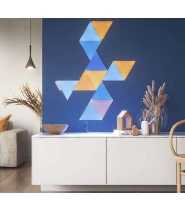 Nanoleaf|Shapes Triangles Starter Kit (15 panels)|1.5 W|16M+ colours