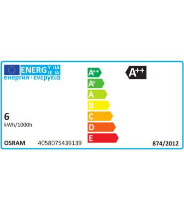Osram Parathom Classic LED Filament 60 non-dim  6W/827 E14 bulb E14 6 W Warm White