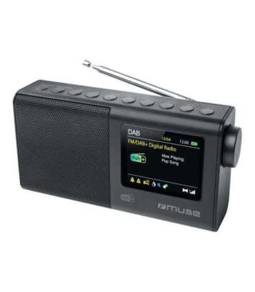 Muse Portable Radio M-117 DB AUX in Black Portable FM, DAB/DAB+