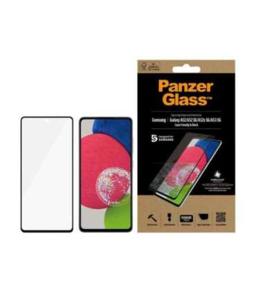PanzerGlass Samsung Galaxy A52 Black/Transparent Antifingerprint screen protector
