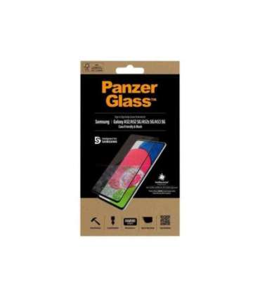 PanzerGlass Samsung Galaxy A52 Black/Transparent Antifingerprint screen protector