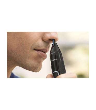 Philips Nose and Ear Trimmer NT1650/16 Nose Hair Trimmer Wet & Dry Black
