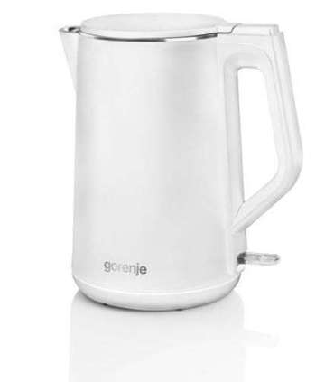 Gorenje Kettle K15DWW Electric 2200 W 1.5 L Plastic + metal 360° rotational base White