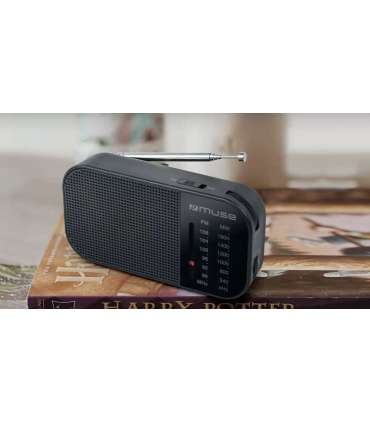 Muse M-025 R Portable radio Black