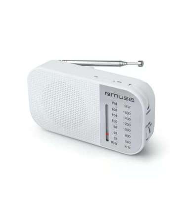 Muse M-025 RW Portable radio White