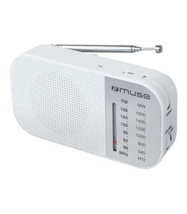 Muse M-025 RW Portable radio White