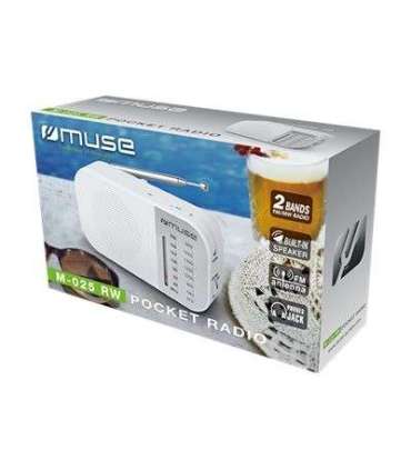 Muse M-025 RW Portable radio White