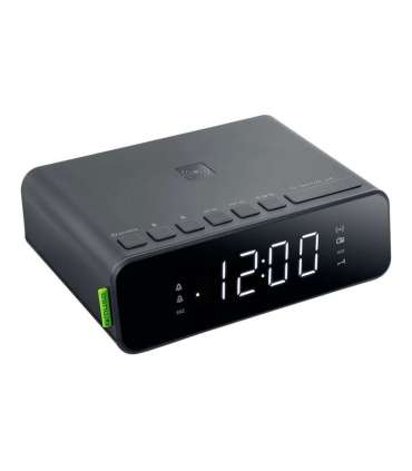 Muse Alarm function M-175 WI AUX in Alarm Clock Black