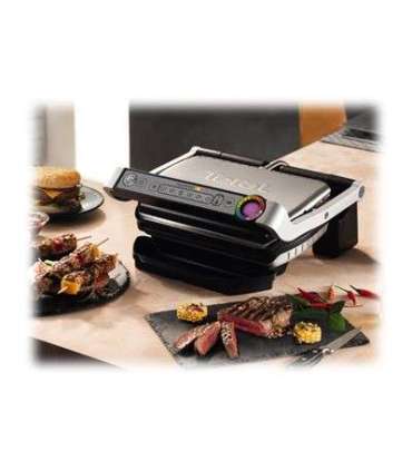TEFAL OptiGrill+ GC712834 Contact grill 2000 W Black