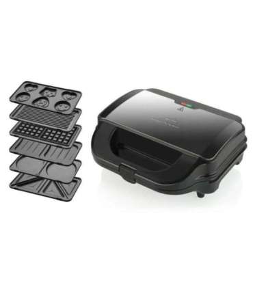 ETA Sandwich Maker Sorento Plus ETA515190000 Multigrill Number of plates 6 900 W Number of pastry 2 Black