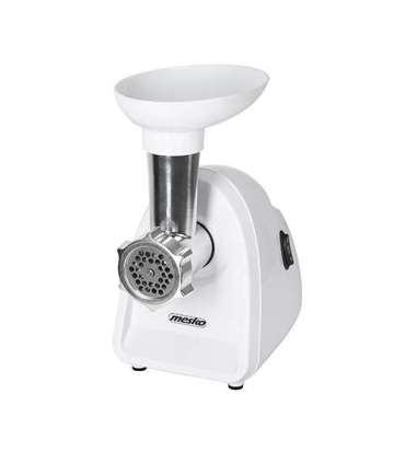 Mesko Meat mincer MS 4809 White 350 W Middle size sieve mince sieve poppy sieve plunger sausage filler