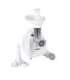 Mesko Meat mincer MS 4809 White 350 W Middle size sieve mince sieve poppy sieve plunger sausage filler