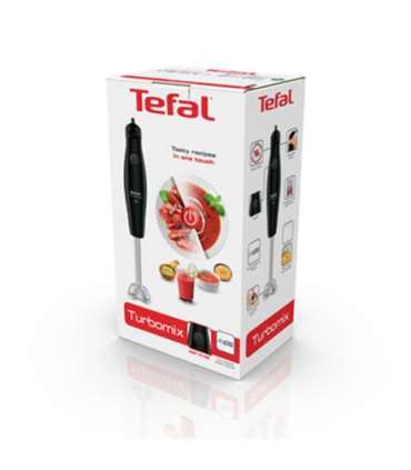 TEFAL Blender Turbomix HB1218 Hand Blender 350 W Jar material Plastic Jar capacity 0.8 L Black