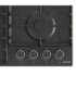 Gorenje Hob GW642AB Gas Number of burners/cooking zones 4 Rotary knobs Black