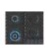 Gorenje Hob GW642AB Gas Number of burners/cooking zones 4 Rotary knobs Black