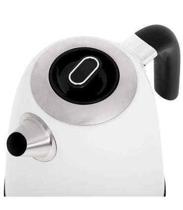 Adler Kettle AD 1295w Electric 2200 W 1.7 L Stainless steel 360° rotational base White