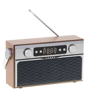 Camry Bluetooth Radio CR 1183 16 W AUX in Wooden