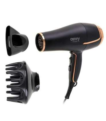 Camry Hair Dryer CR 2255 2200 W Number of temperature settings 3 Diffuser nozzle Black
