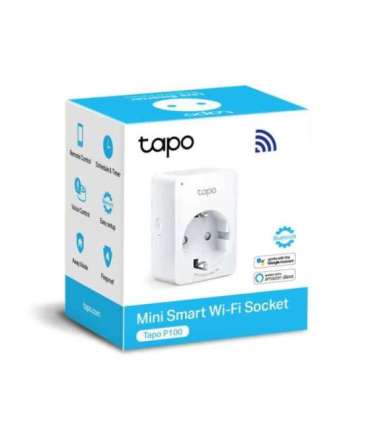TP-LINK Mini Smart Wi-Fi Socket Tapo P100 (1-pack) White