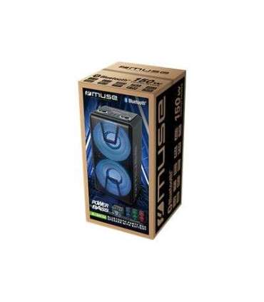 Muse Party Box Speaker M-1805 DJ 150 W Bluetooth Black Wireless connection