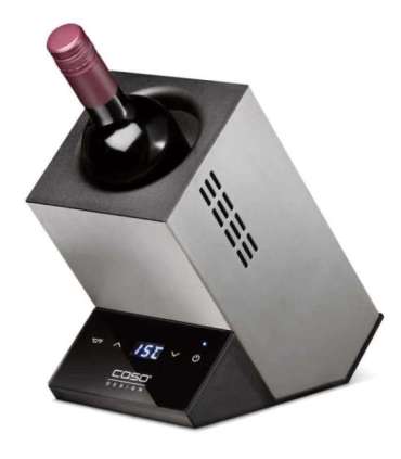 Caso Wine cooler for one bottle WineCase One Energy efficiency class Not apply Free standing Bottles capacity