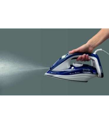 Gorenje Steam Iron SIH2600BLC Power 2600 W Water tank capacity 350 ml Continuous steam 30 g/min Blue/White |