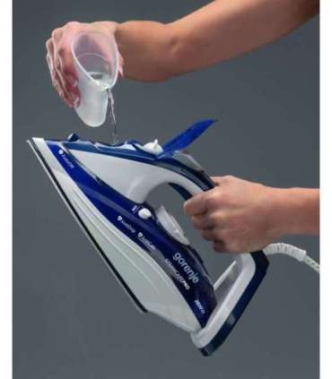 Gorenje Steam Iron SIH2600BLC Power 2600 W Water tank capacity 350 ml Continuous steam 30 g/min Blue/White |