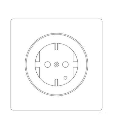 FIBARO Walli Outlet type F, Black Z-Wave EU Fibaro