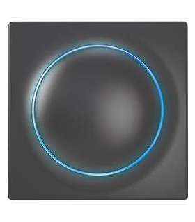FIBARO Walli Dimmer, Black, Z-Wave EU Fibaro Walli Dimmer FGWDEU-111-8 Black