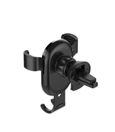 ColorWay Metallic Gravity Holder For Smartphone Adjustable Clamp Black Fixation of the smartphone in one