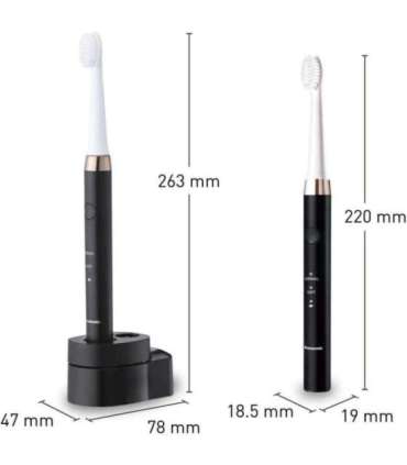 Panasonic Electric Toothbrush EW-DM81-K503 Rechargeable For adults Number of brush heads included 2 Number