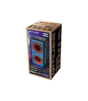 Muse Party Box Speaker M-1808DJ 150 W Bluetooth Black Wireless connection