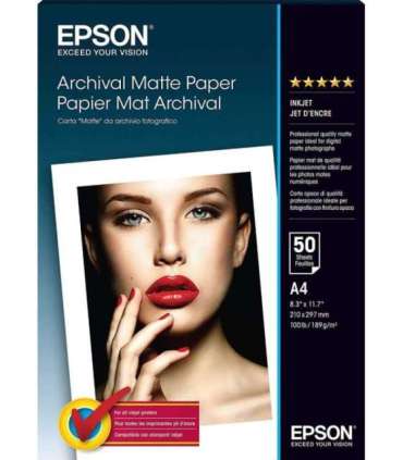 Archival Matte Paper - A4 - 50 Sheets A4