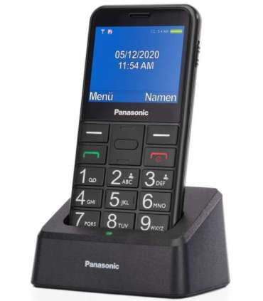 Panasonic KX-TU155EXBN Black 2.4 " TFT-LCD microSD/microSDHC MB Bluetooth USB version micro USB Built-in