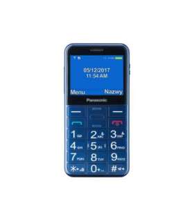 Panasonic KX-TU155EXBN Blue 2.4 " TFT-LCD microSD/microSDHC MB Bluetooth USB version micro USB Built-in